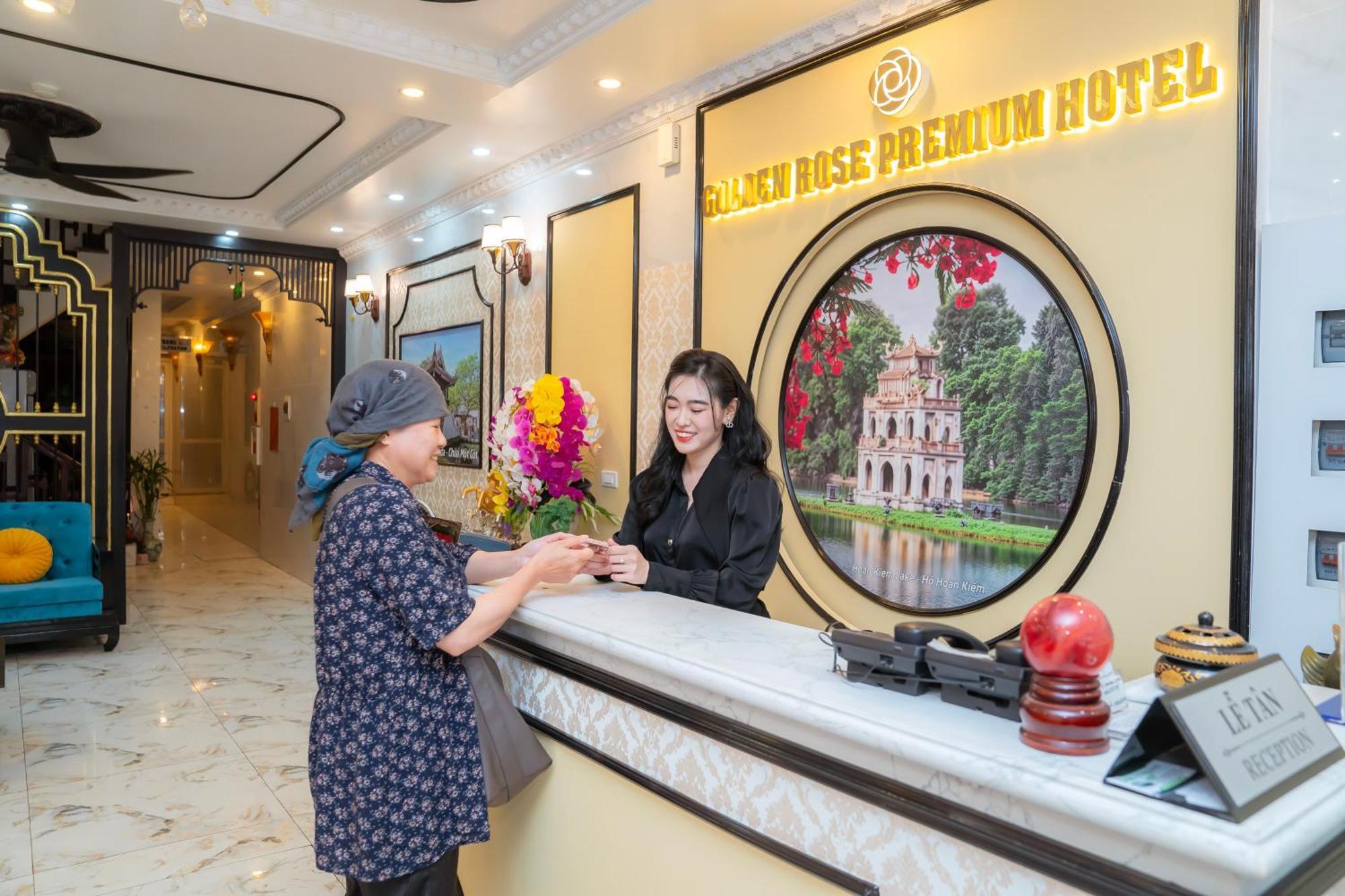 Golden Rose Premium Hotel Hanoi Kültér fotó
